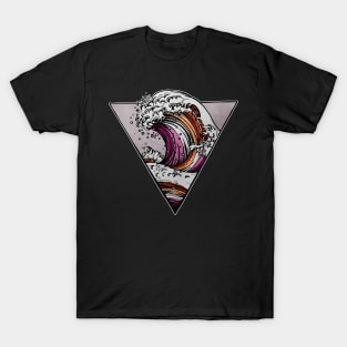 Lesbian Ocean Wave T-Shirt